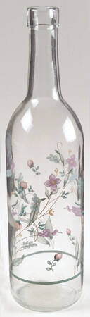 April Glassware Bottle No Stopper