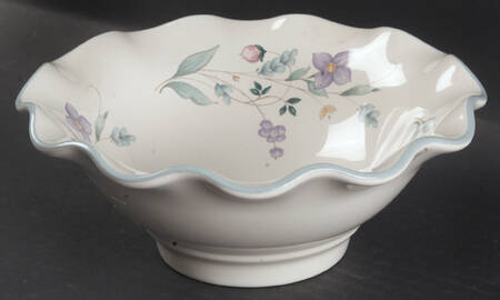 April Fluted Dessert Server