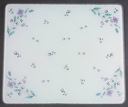 April Rectangular Glassware Cutting Board