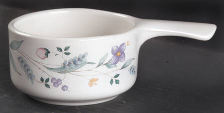 April Round Handled Bowl