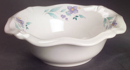 April Small Round Fluted Bowl