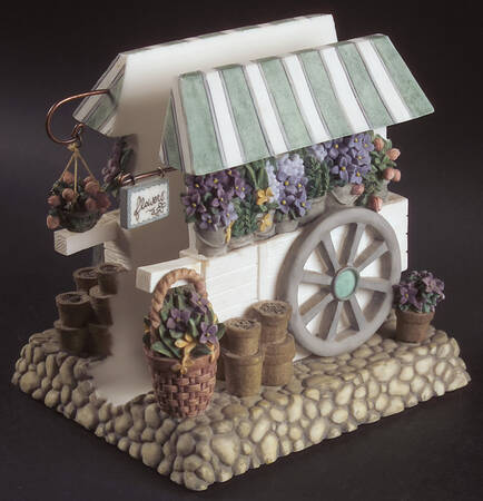 April Figural Napkin Holder