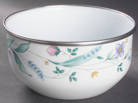 April 5" Metal Bowl