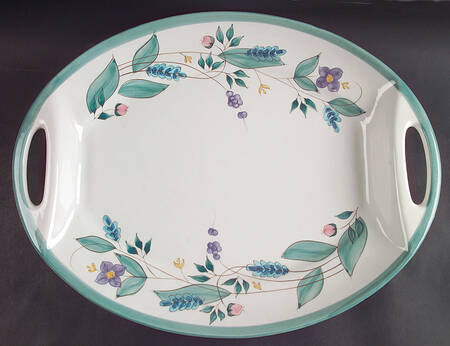 April 18" Oval Serving Platter