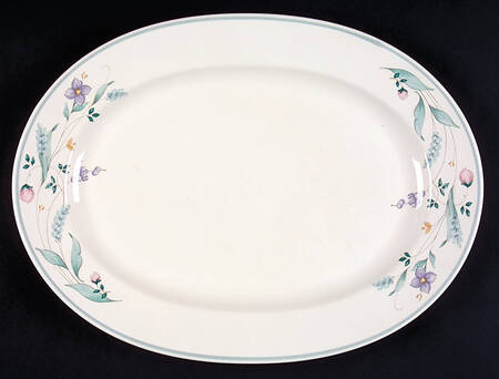 April 14" Oval Serving Platter