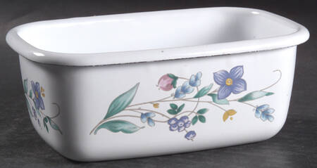 April 6" Metal Rectangular Baker