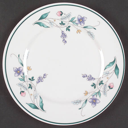 April Melamine Salad Plate