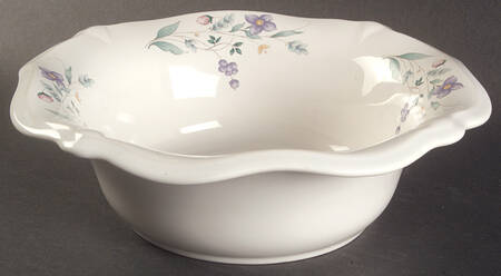 April Sculpted Serving Bowl