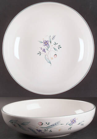 April 10" Large Salad Serving Bowl