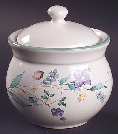 April Sugar Bowl & Lid