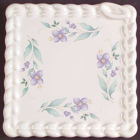 April Embossed Square Trivet