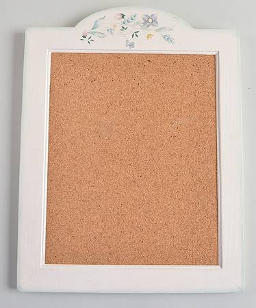 April Wood & Cork Memo Board