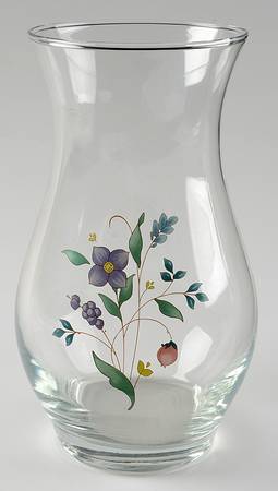 April Glassware Vase