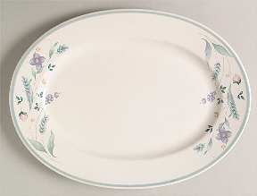 April 12" Oval Serving Platter