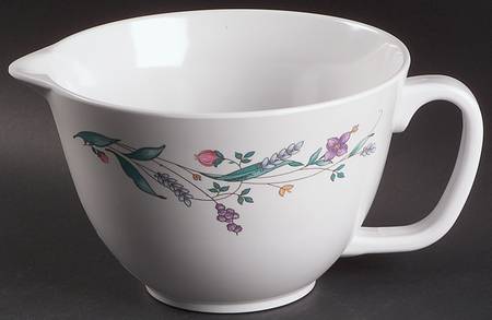 April Melamine Batter Bowl