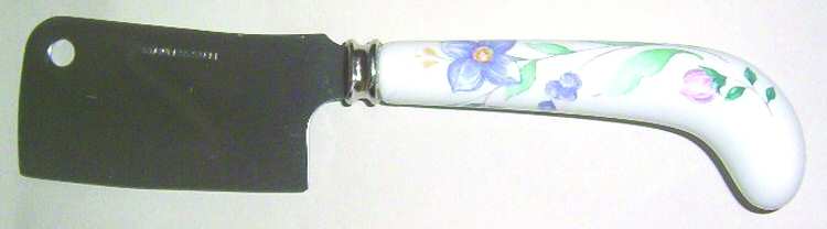 April Cheese Cleaver with Stainless Blade