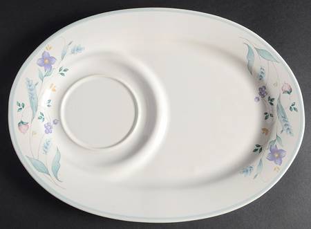 April Oval Snack Tray