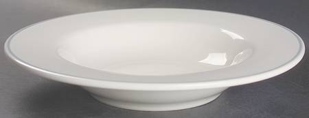 April Large Rim Soup Bowl