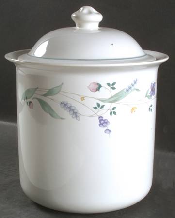 April Large Canister & Lid