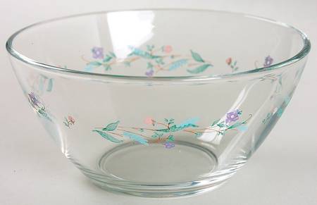April Glassware Fruit Bowl