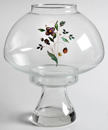 April Hurricane Lamp & Globe