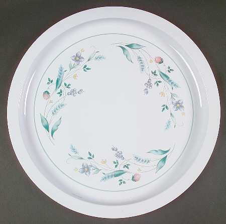 April Metal Serving Tray
