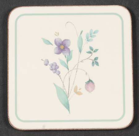 April Cork Back Square Coaster