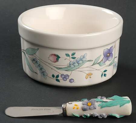 April Dip Bowl & Spreader Set