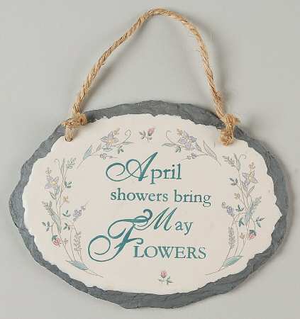 April Plaque Wall