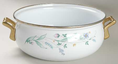 April 4.5 Quart Metal Casserole, No Lid