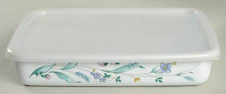 April 11" Metal Rectangular Baker