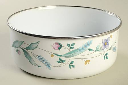 April 7 1/4" Metal Bowl