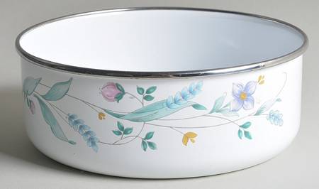 April 6 5/8" Metal Bowl