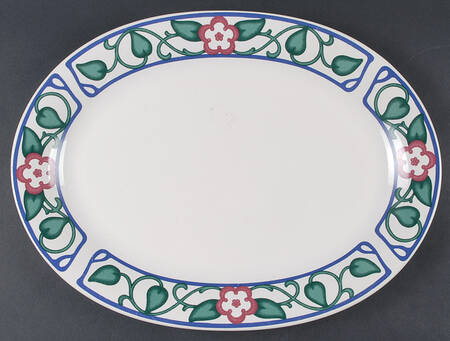 Arbor Vine 14" Oval Serving Platter