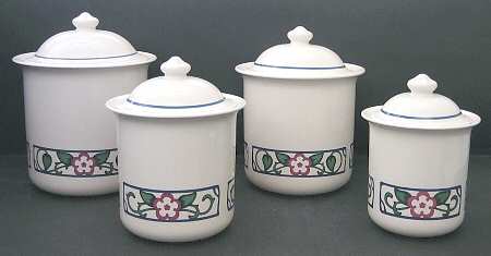 Arbor Vine (4 Piece) Canister Set (Box Set)