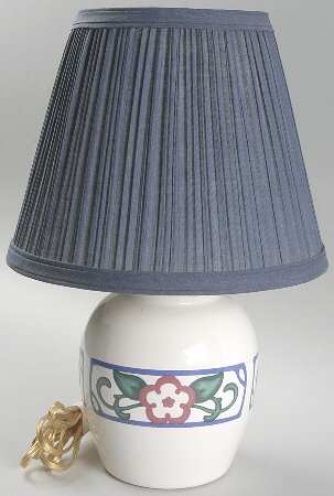 Arbor Vine 12" Electric Lamp & Shade