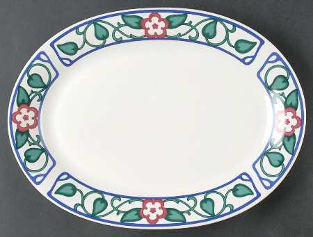 Arbor Vine 12" Oval Serving Platter