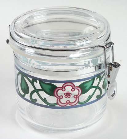 Arbor Vine Medium Acrylic Storage Jar & Lid