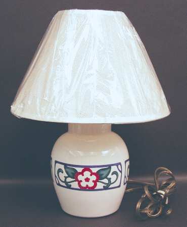 Arbor Vine Electric Lamp & Shade