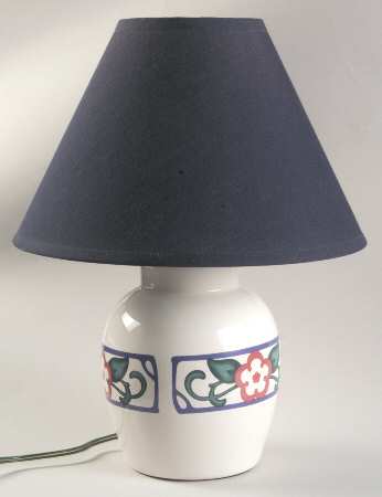 Arbor Vine 12" Electric Lamp & Shade