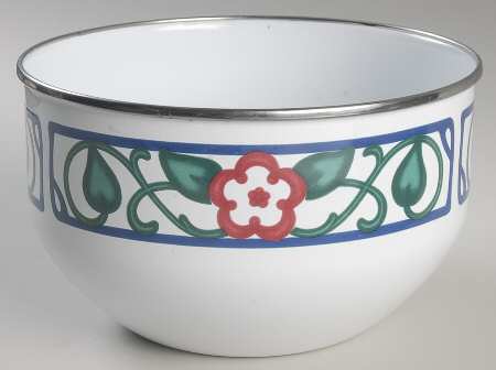 Arbor Vine 7 3/4" Metal Bowl