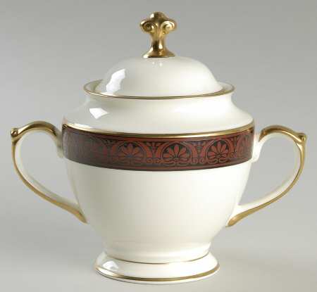 Athens Sugar Bowl & Lid