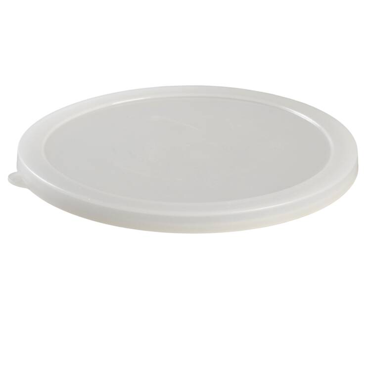 Aura Pink Plastic Lid for 7 1/4" Metal Bowl