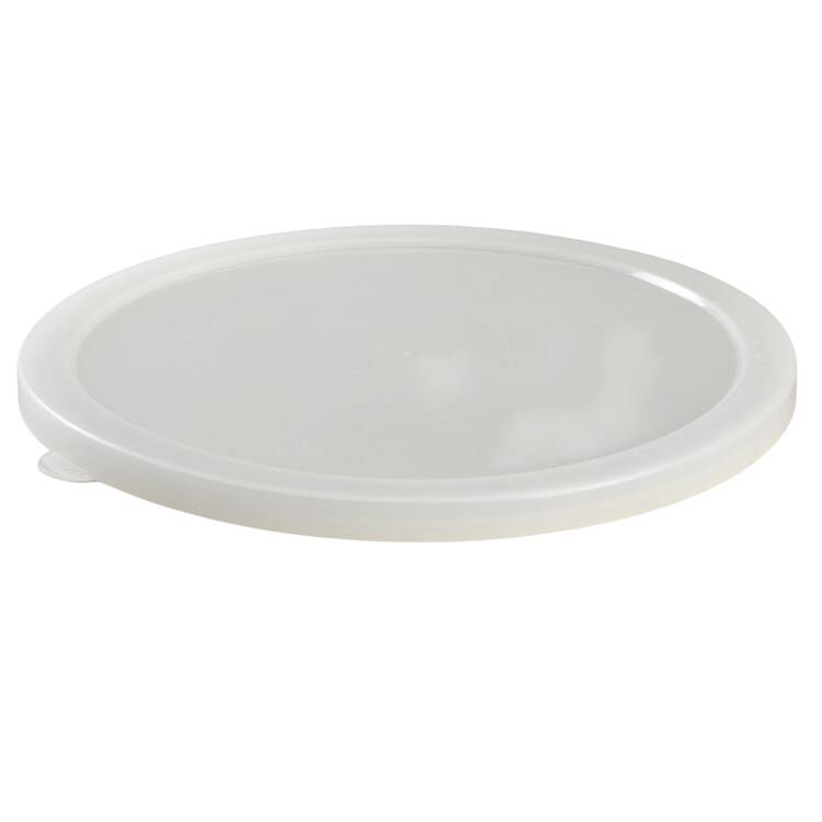 Aura Pink Plastic Lid 6 5/8" for Metal Bowl