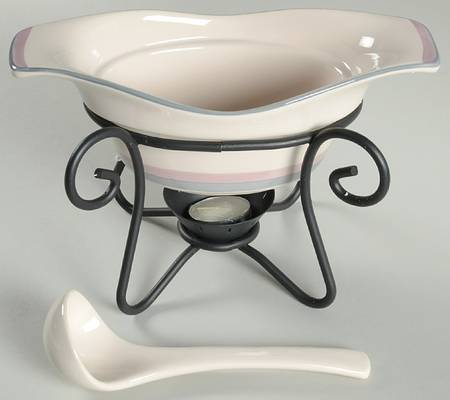 Aura Pink Metal Stand for Gravy Server