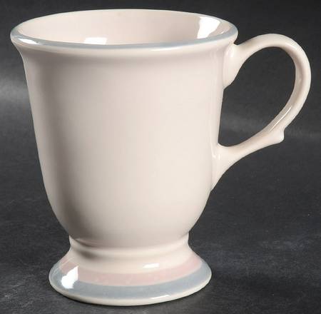 Aura Pink Pedestal Mug