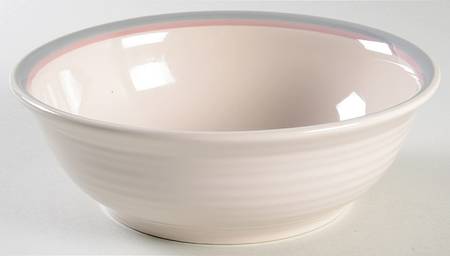 Aura Pink 8" Round Vegetable Bowl