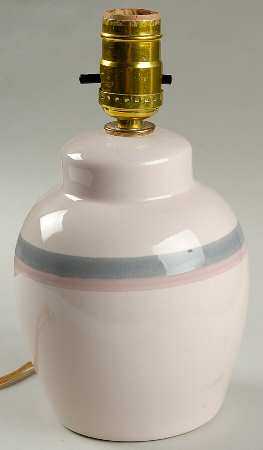 Aura Pink Electric Lamp No Shade