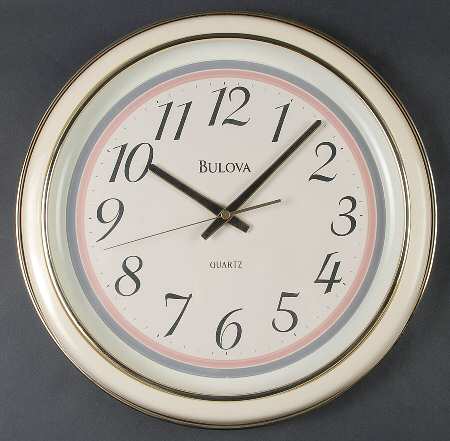 Aura Pink Hanging Wall Clock