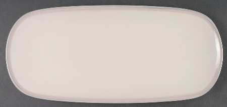 Aura Pink 16" Rectangular Serving Platter